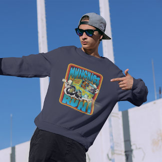 Sudadera Scooby-Doo y Shaggy "¡Los Munchies corren!"