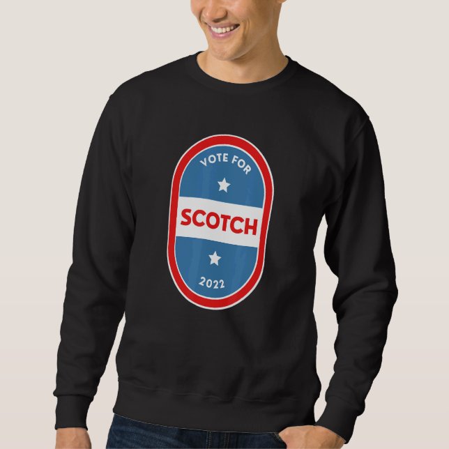 Sudadera Scotch  Bartender Political Election Parody 2022 (Anverso)