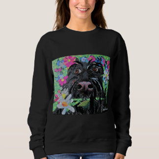 Sudadera Scottie en el jardín