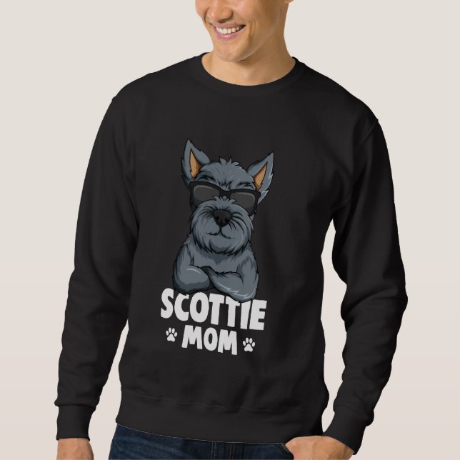 Sudadera Scottie Mom Dog (Anverso)