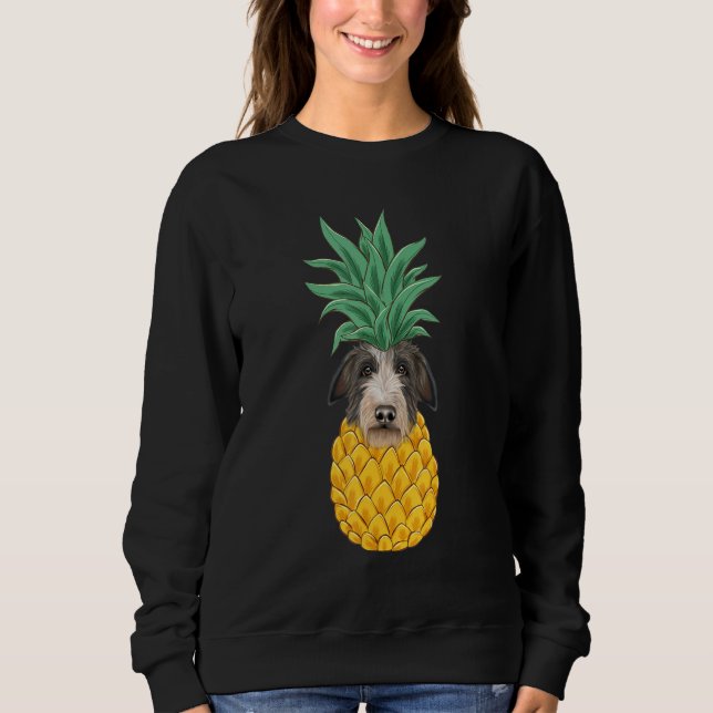 Sudadera Scottish Deerhound Pineapple Dog (Anverso)