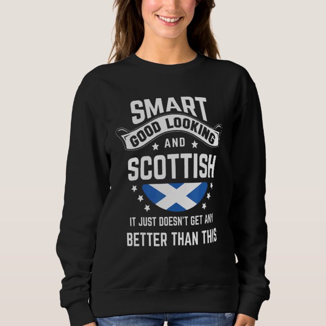 Sudadera Scottish Flag Native Pride  Scotland Scottish Root (Anverso)