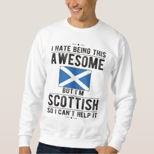 Sudadera Scottish Flag Scotland Heritage Scottish Roots
