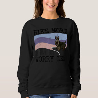 Sudadera Scottish Terrier Hike More Worry Less Graphic Hiki