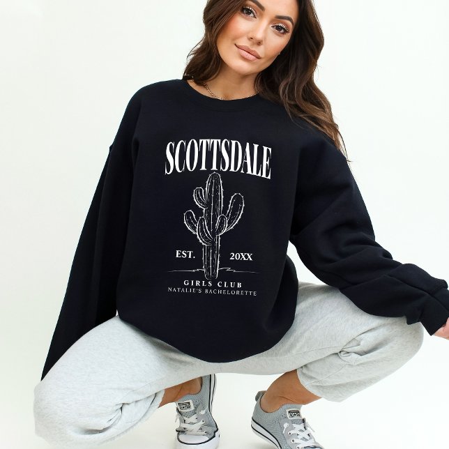 Sudadera Scottsdale Bachelorette Personalizado Club Social  (Subido por el creador)
