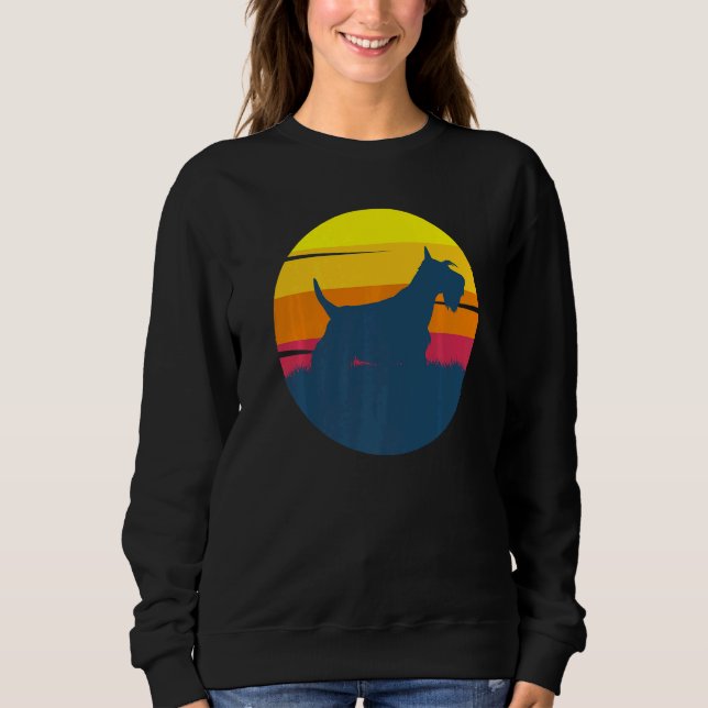 Sudadera Scotty Dog Aberdeen Terrier Retro 24 (Anverso)