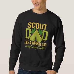 Sudadera Scout Dad Cub Leader Boy Esculpiendo Tropas de Esc