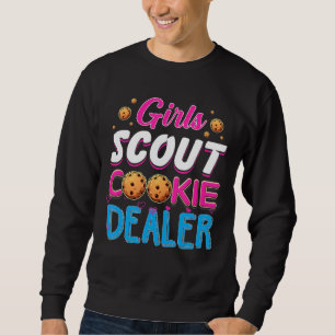 Sudadera Scout Para Chicas Cookie Dealer Funny Scouting Fam