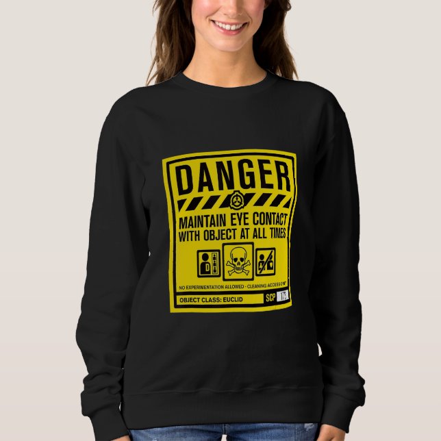 Sudadera Scp Foundation Danger Class Euclid (Anverso)