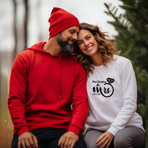 Sudadera script de Mrs personalizado