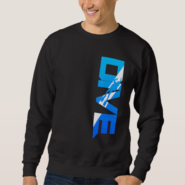 Sudadera Scuba Diving  Dive (Anverso)
