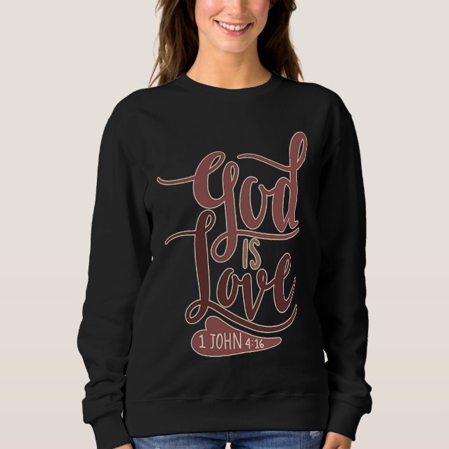 Sudadera Sé Amable Ama Como Jesús Religioso Dios Cristiano  (Anverso)