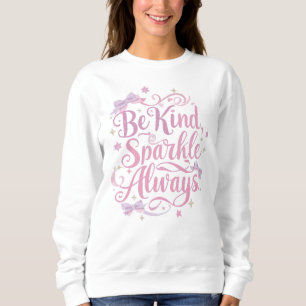 Sudadera "Sé Amable, Brilla Siempre" Frase Inspiradora