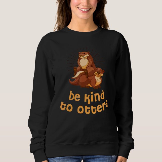 Sudadera Sé Amable Con Las Nueces Inspiradoras (Anverso)