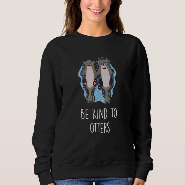 Sudadera Sé Amable Con Las Nueces Inspiradoras 1 (Anverso)