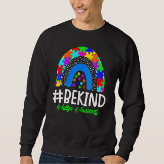 Sudadera Sé amable de autismo Rompecabezas Pieza Leopardo B
