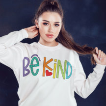 Sudadera Sé Amable – Vibraciones Positivas Motivac