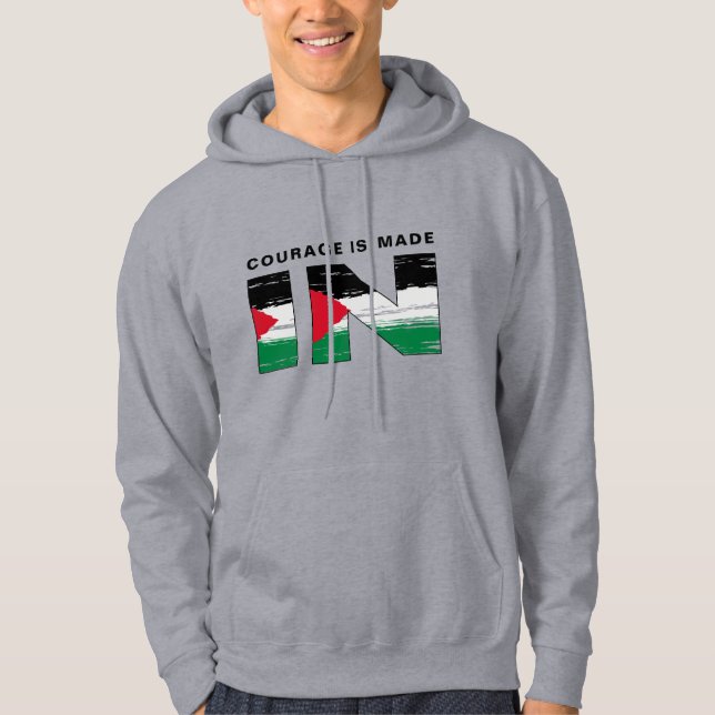 Sudadera SE HACE VALOR EN PALESTINA | Palestina Libre (Anverso)