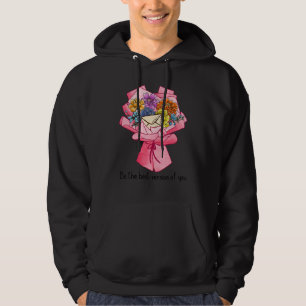 Sudadera Sé La Mejor Versión De Ti Carta Vintage Flor M