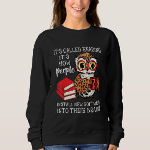 Sudadera Se Llama Búho de Libro de Lectura