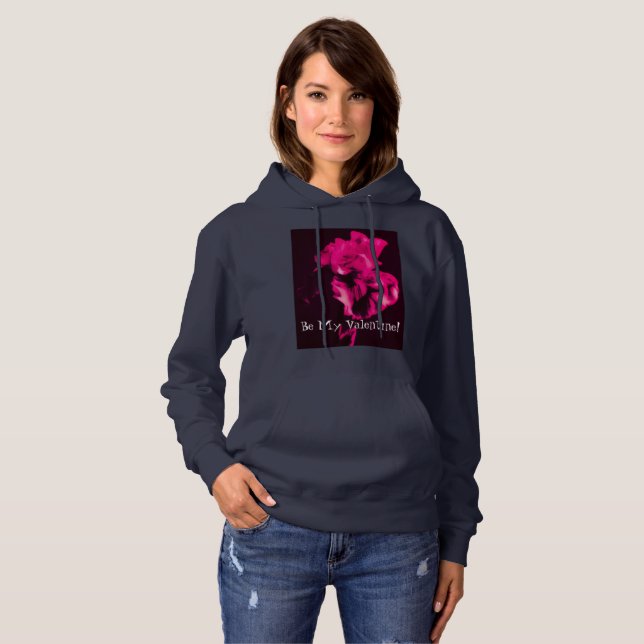 Sudadera Sé mi camiseta de San Valentín Iris (Anverso completo)