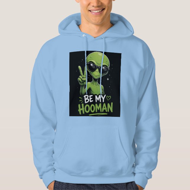 Sudadera Sé Mi Hooman 👽 (Anverso)