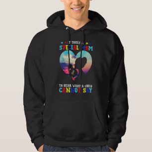 Sudadera Se necesita una madre especial para escuchar a un