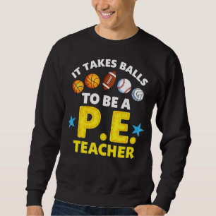 Sudadera Se necesita valor para ser un profesor de educació