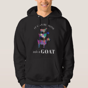 Sudadera Se puede hacer preguntar a una cabra diciendo grac