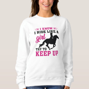 Sudadera Sé Que Viajo Como Un Chica Tratando De Mantenerme