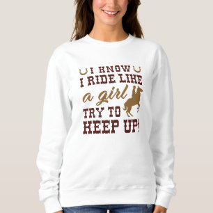 Sudadera Sé Que Viajo Como Un Chica Tratando De Mantenerme
