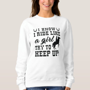 Sudadera Sé Que Viajo Como Un Chica Tratando De Mantenerme
