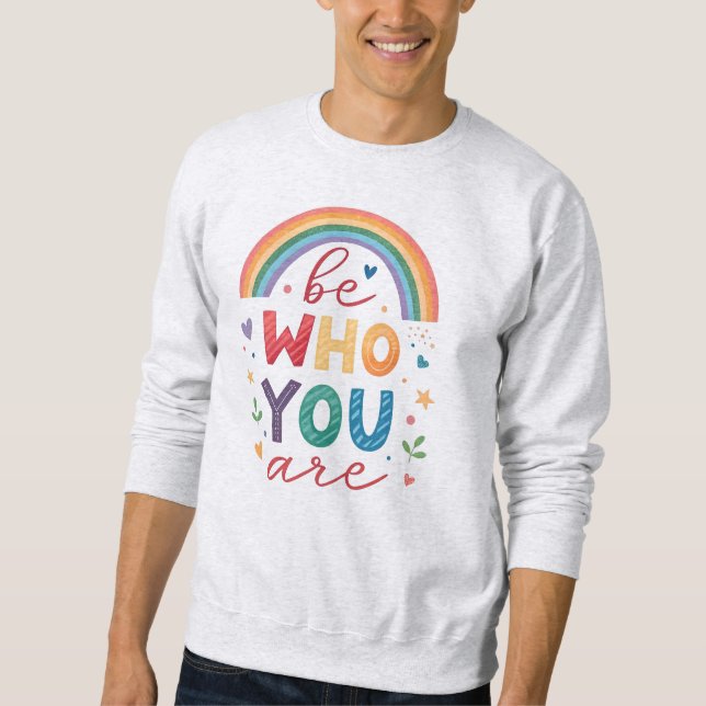 Sudadera Sé quien eres (Anverso)