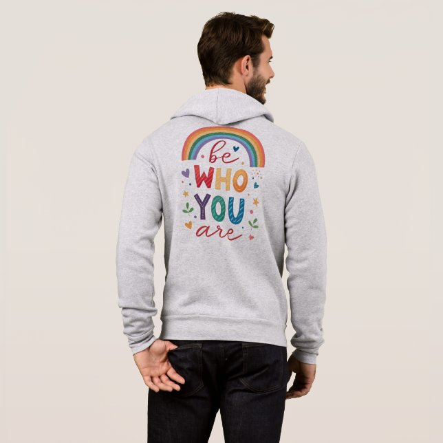 Sudadera Sé quien eres (Reverso completo)