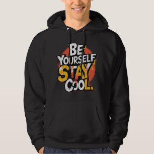 Sudadera Sé tú misma como tu Guay Motivate Grunge Typo