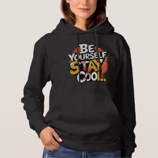 Sudadera Sé tú misma como tu Guay Motivate Grunge Typo