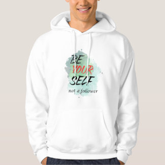Sudadera Sé tu propio no un fanático y sudoroso