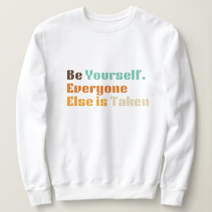 Sudadera Sé tu propio sudadero