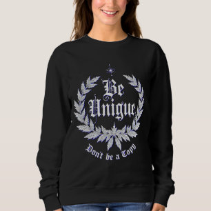 Sudadera Sé Único No Seas Una Copia 
