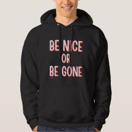 Sudadera SEA AGRADABLE O QUE SE VAYA Cita graciosa