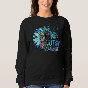 Sudadera Sea amable autismo Conciencia Cinta del rompecabez