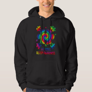 Sudadera Sea amable autismo rompecabezas piezas tira de aut