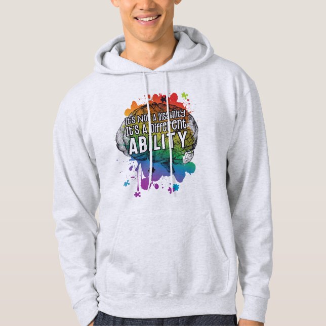 Sudadera Sea amable con las mujeres y los hombres, amable y (Anverso)