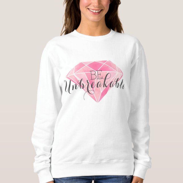 Sudadera Sea irrompible (Anverso)