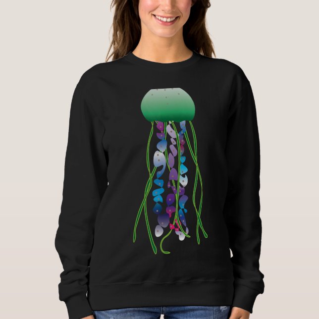 Sudadera Sea Jellies Jellyfish Cnidaria Marine Animal (Anverso)