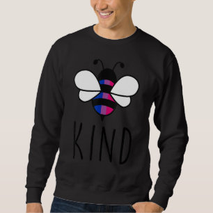 Sudadera Sea Kind Bisexual Bee Gay Primo Lgbt Arcoiris