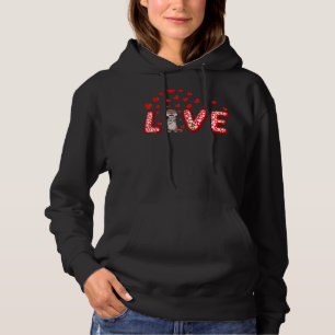 Sudadera Sea Otter Lover Funny Hearts Love Sea Otter Valent