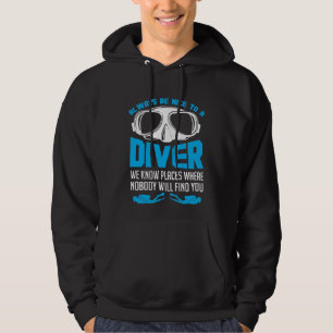 Sudadera Sea siempre Niza a un buceo con escafandra del