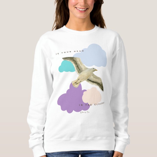Sudadera Seagull in the Clouds  (Anverso)