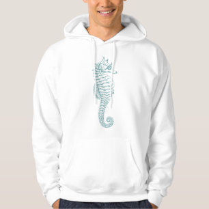 Sudadera Seahorse tropical (Horsefish) - azul